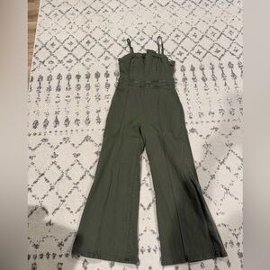 Chic Dark Green Jumpsuit